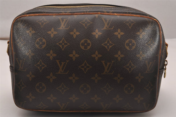 Authentic Louis Vuitton Monogram Reporter PM Shoulder Cross Bag M45254 LV 4340J