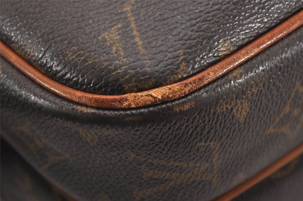 Authentic Louis Vuitton Monogram Reporter PM Shoulder Cross Bag M45254 LV 4340J