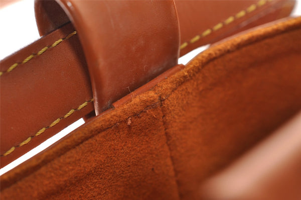 Authentic Louis Vuitton Epi Randonnee PM Shoulder Bag Brown M52353 LV 4341I