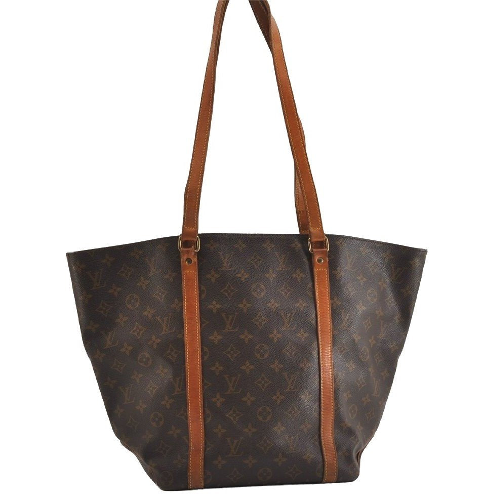 Authentic Louis Vuitton Monogram Sac Shopping PM Tote Bag M51108 LV 4341J
