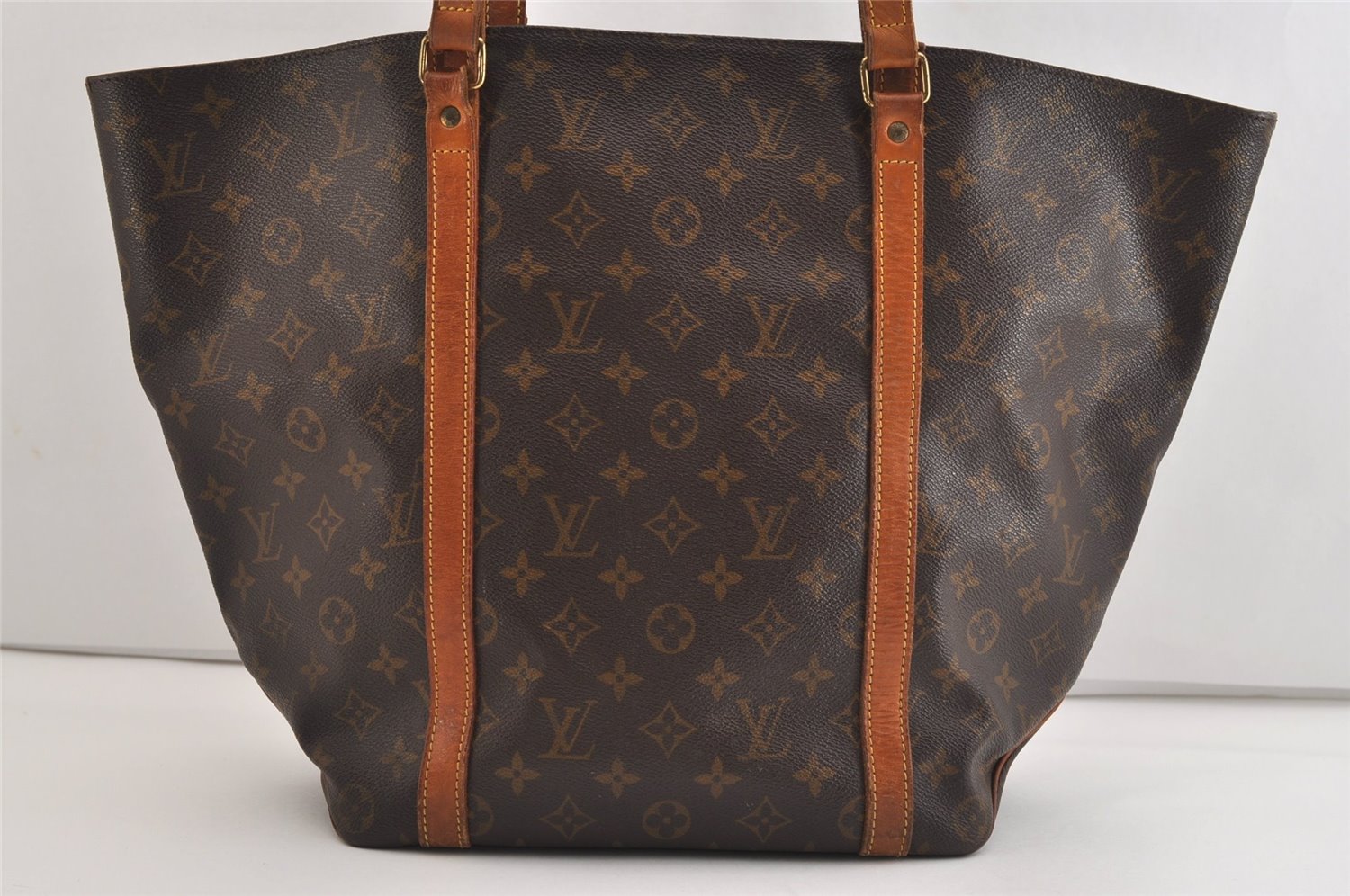 Authentic Louis Vuitton Monogram Sac Shopping PM Tote Bag M51108 LV 4341J