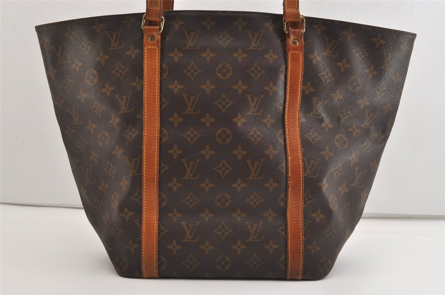 Authentic Louis Vuitton Monogram Sac Shopping PM Tote Bag M51108 LV 4341J