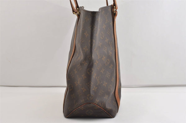 Authentic Louis Vuitton Monogram Sac Shopping PM Tote Bag M51108 LV 4341J