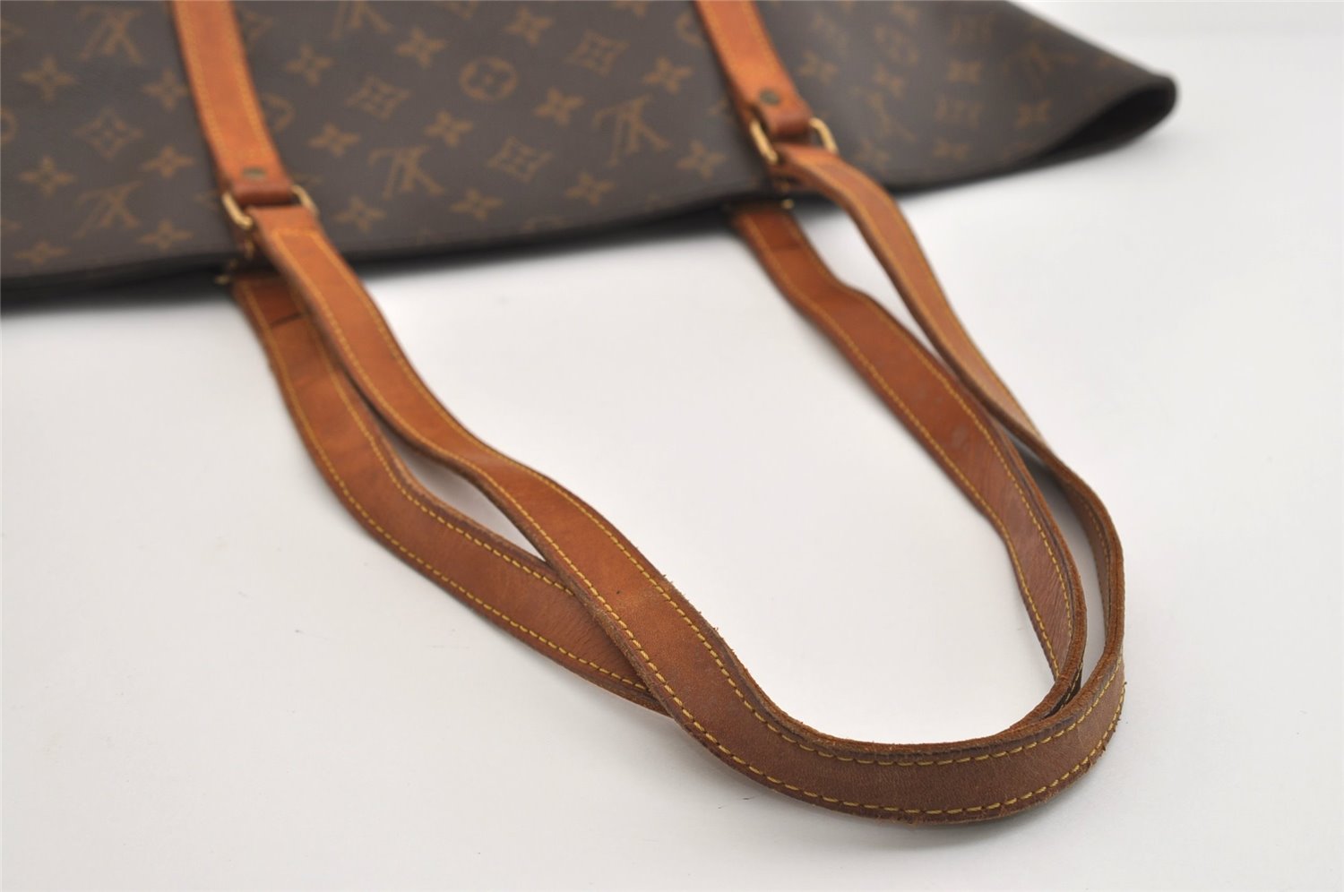 Authentic Louis Vuitton Monogram Sac Shopping PM Tote Bag M51108 LV 4341J
