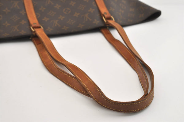 Authentic Louis Vuitton Monogram Sac Shopping PM Tote Bag M51108 LV 4341J
