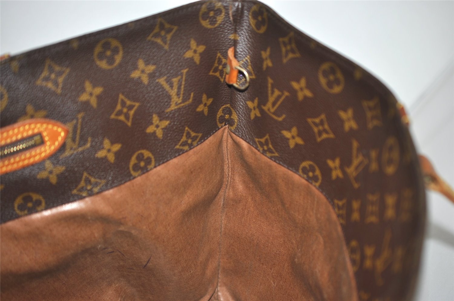 Authentic Louis Vuitton Monogram Sac Shopping PM Tote Bag M51108 LV 4341J
