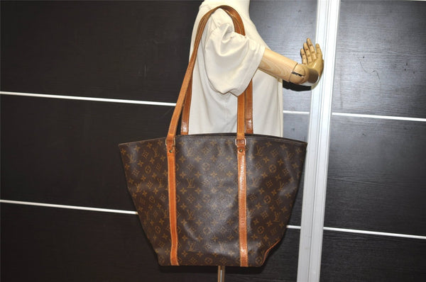 Authentic Louis Vuitton Monogram Sac Shopping PM Tote Bag M51108 LV 4341J