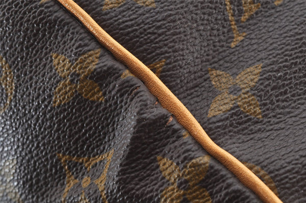 Authentic Louis Vuitton Monogram Sac Souple 45 Hand Boston Bag M41624 LV 4342I