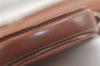 Authentic Burberrys Vintage Leather 2Way Shoulder Hand Bag Purse Brown 4342K