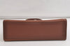 Authentic Burberrys Vintage Leather 2Way Shoulder Hand Bag Purse Brown 4342K
