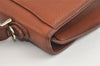 Authentic Burberrys Vintage Leather 2Way Shoulder Hand Bag Purse Brown 4342K