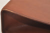 Authentic Burberrys Vintage Leather 2Way Shoulder Hand Bag Purse Brown 4342K