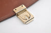 Authentic Burberrys Vintage Leather 2Way Shoulder Hand Bag Purse Brown 4342K