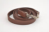 Authentic Burberrys Vintage Leather 2Way Shoulder Hand Bag Purse Brown 4342K