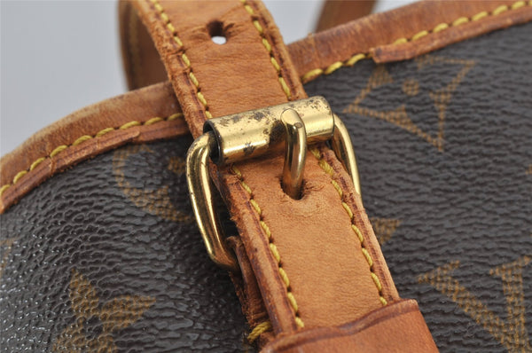 Authentic Louis Vuitton Monogram Bucket GM Shoulder Tote Bag M42236 Junk 4345J