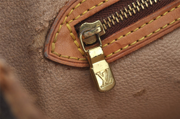 Authentic Louis Vuitton Monogram Bucket GM Shoulder Tote Bag M42236 Junk 4345J