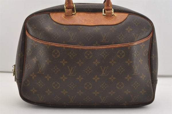 Authentic Louis Vuitton Monogram Deauville Hand Bag M47270 LV 4346J
