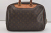Authentic Louis Vuitton Monogram Deauville Hand Bag M47270 LV 4346J