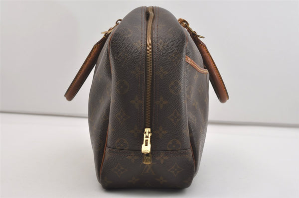 Authentic Louis Vuitton Monogram Deauville Hand Bag M47270 LV 4346J
