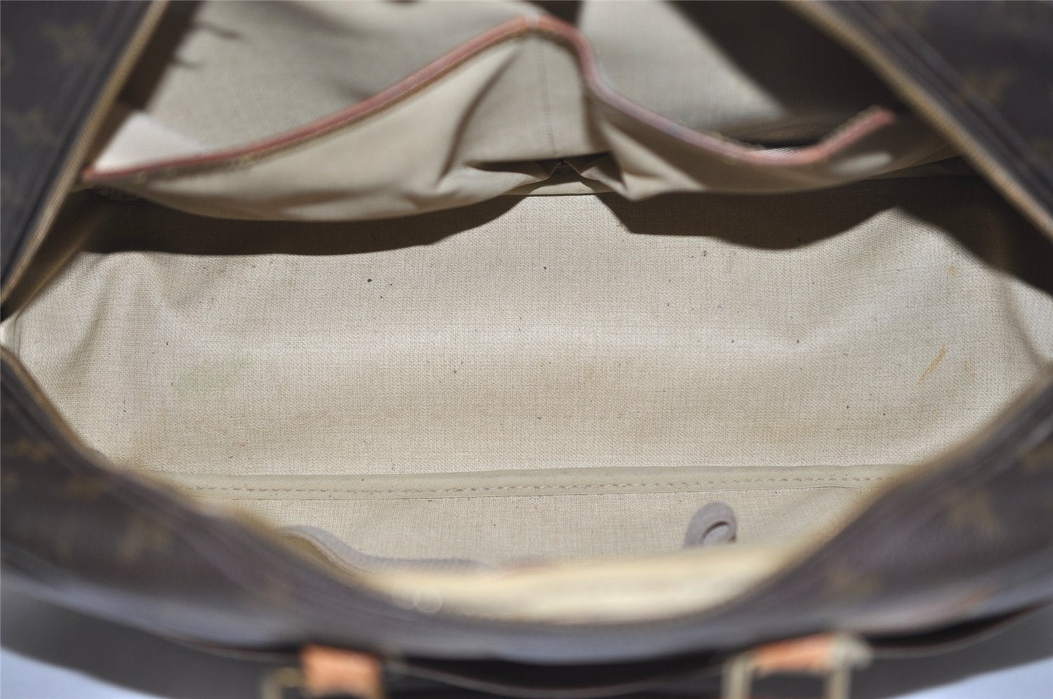 Authentic Louis Vuitton Monogram Deauville Hand Bag M47270 LV 4346J