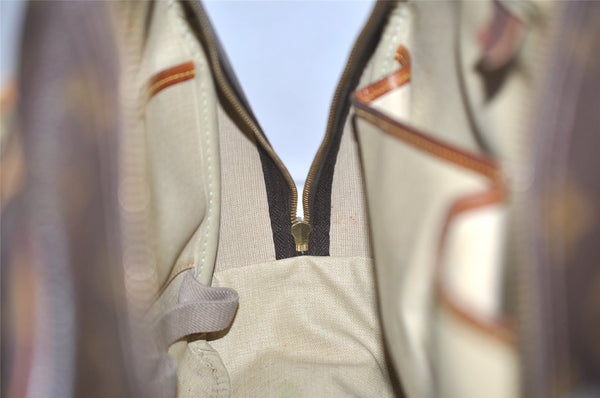 Authentic Louis Vuitton Monogram Deauville Hand Bag M47270 LV 4346J