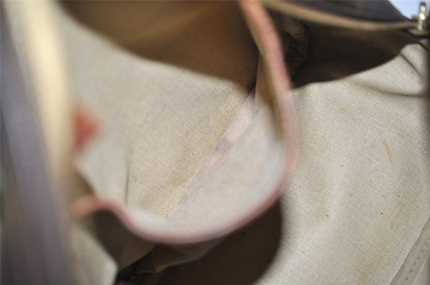 Authentic Louis Vuitton Monogram Deauville Hand Bag M47270 LV 4346J