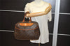 Authentic Louis Vuitton Monogram Deauville Hand Bag M47270 LV 4346J