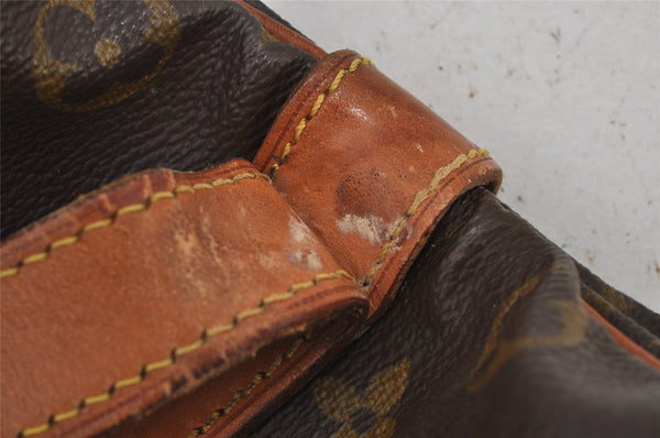 Authentic Louis Vuitton Monogram Saumur 35 Shoulder Cross Bag M42254 LV 4347J