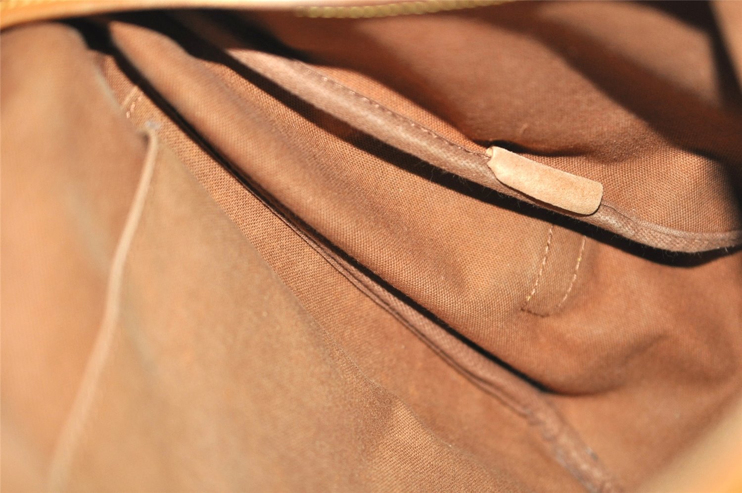 Authentic Louis Vuitton Monogram Saumur 35 Shoulder Cross Bag M42254 LV 4347J