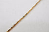 Authentic Christian Dior Gold Tone Chain Pendant Necklace CD 4347K