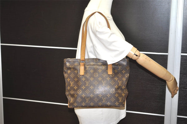 Authentic Louis Vuitton Monogram Cabas Piano Shoulder Tote Bag M51148 LV 4348I