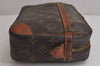 Authentic Louis Vuitton Monogram Compiegne 28 Clutch Hand Bag M51845 LV 4348J