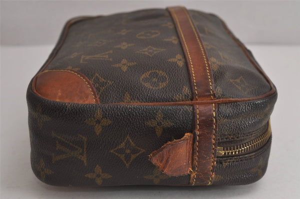 Authentic Louis Vuitton Monogram Compiegne 28 Clutch Hand Bag M51845 LV 4348J