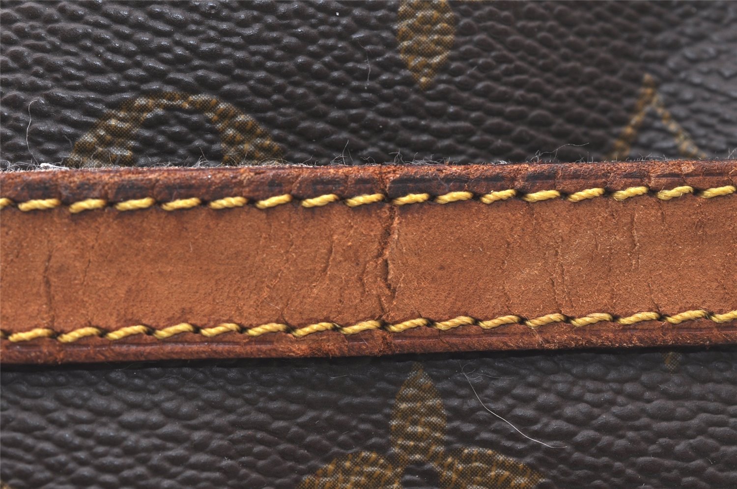 Authentic Louis Vuitton Monogram Danube MM Shoulder Cross Bag M45264 Junk 4349I