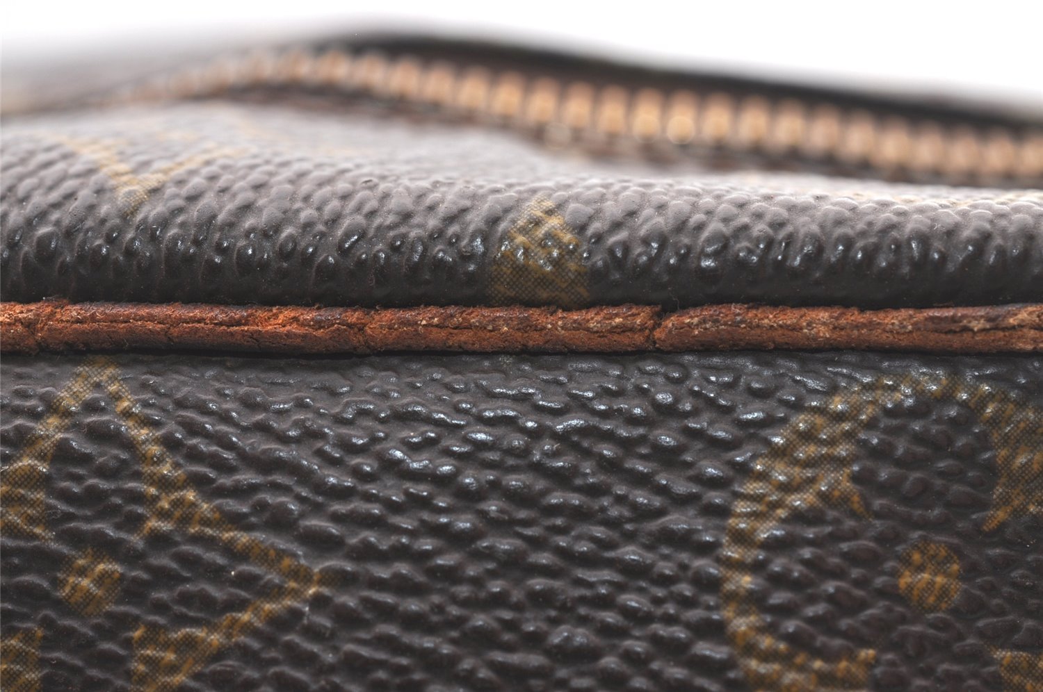 Authentic Louis Vuitton Monogram Danube MM Shoulder Cross Bag M45264 Junk 4349I