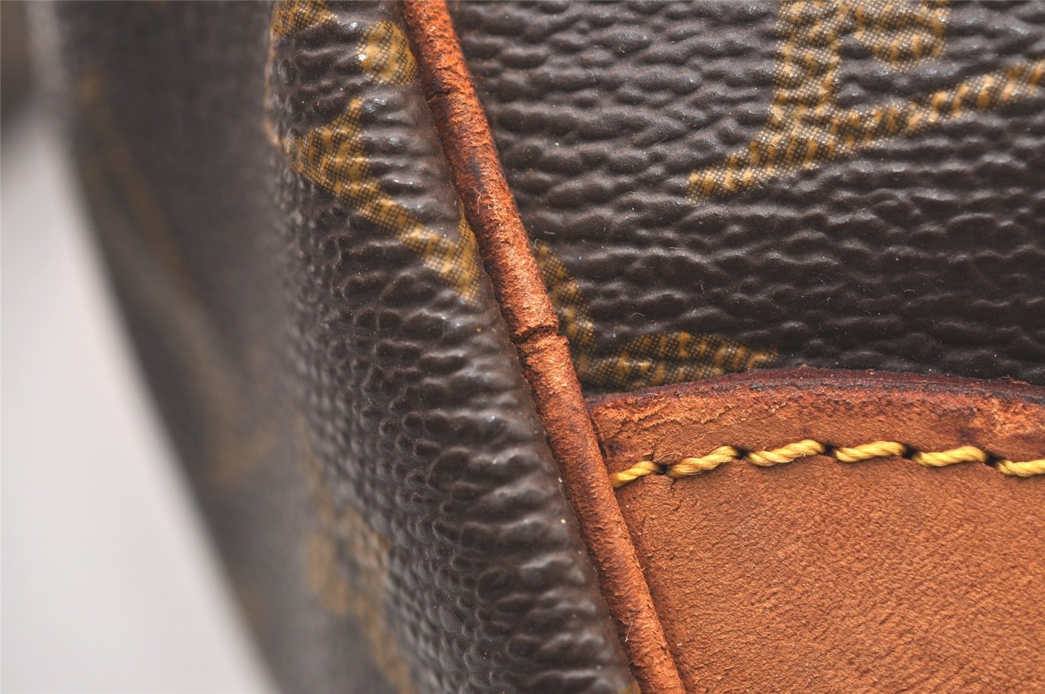 Authentic Louis Vuitton Monogram Danube MM Shoulder Cross Bag M45264 Junk 4349I