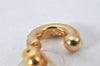 Authentic Christian Dior Vintage Rhinestone Earrings Gold Tone CD 4349K