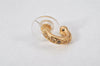 Authentic Christian Dior Vintage Rhinestone Earrings Gold Tone CD 4349K