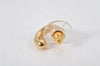 Authentic Christian Dior Vintage Rhinestone Earrings Gold Tone CD 4349K