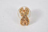 Authentic Christian Dior Vintage Rhinestone Earrings Gold Tone CD 4350K