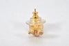 Authentic Christian Dior Vintage Rhinestone Earrings Gold Tone CD 4350K