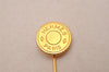 Authentic HERMES Serie Vintage Pin Brooch GP Gold Tone Accessories  4351J