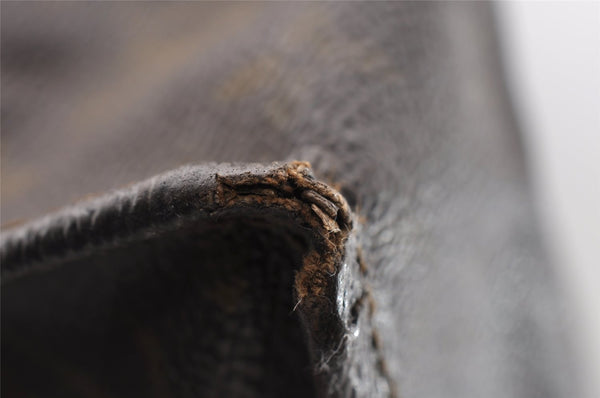 Authentic Louis Vuitton Monogram Sac Plat Hand Tote Bag Old Model LV Junk 4352I