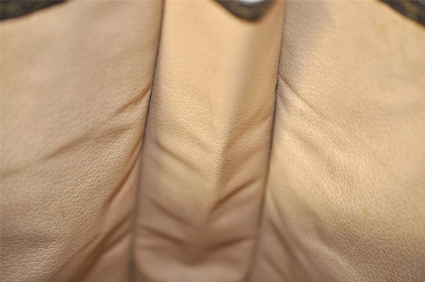 Authentic Louis Vuitton Monogram Sac Plat Hand Tote Bag Old Model LV Junk 4352I