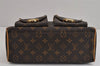 Authentic Louis Vuitton Monogram Manhattan PM Hand Bag Purse M40026 LV 4354J