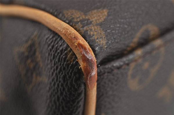 Authentic Louis Vuitton Monogram Manhattan PM Hand Bag Purse M40026 LV 4354J