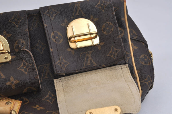 Authentic Louis Vuitton Monogram Manhattan PM Hand Bag Purse M40026 LV 4354J