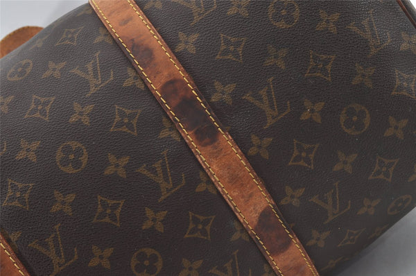 Authentic Louis Vuitton Monogram Sac Souple 45 Hand Boston Bag M41624 LV 4355I