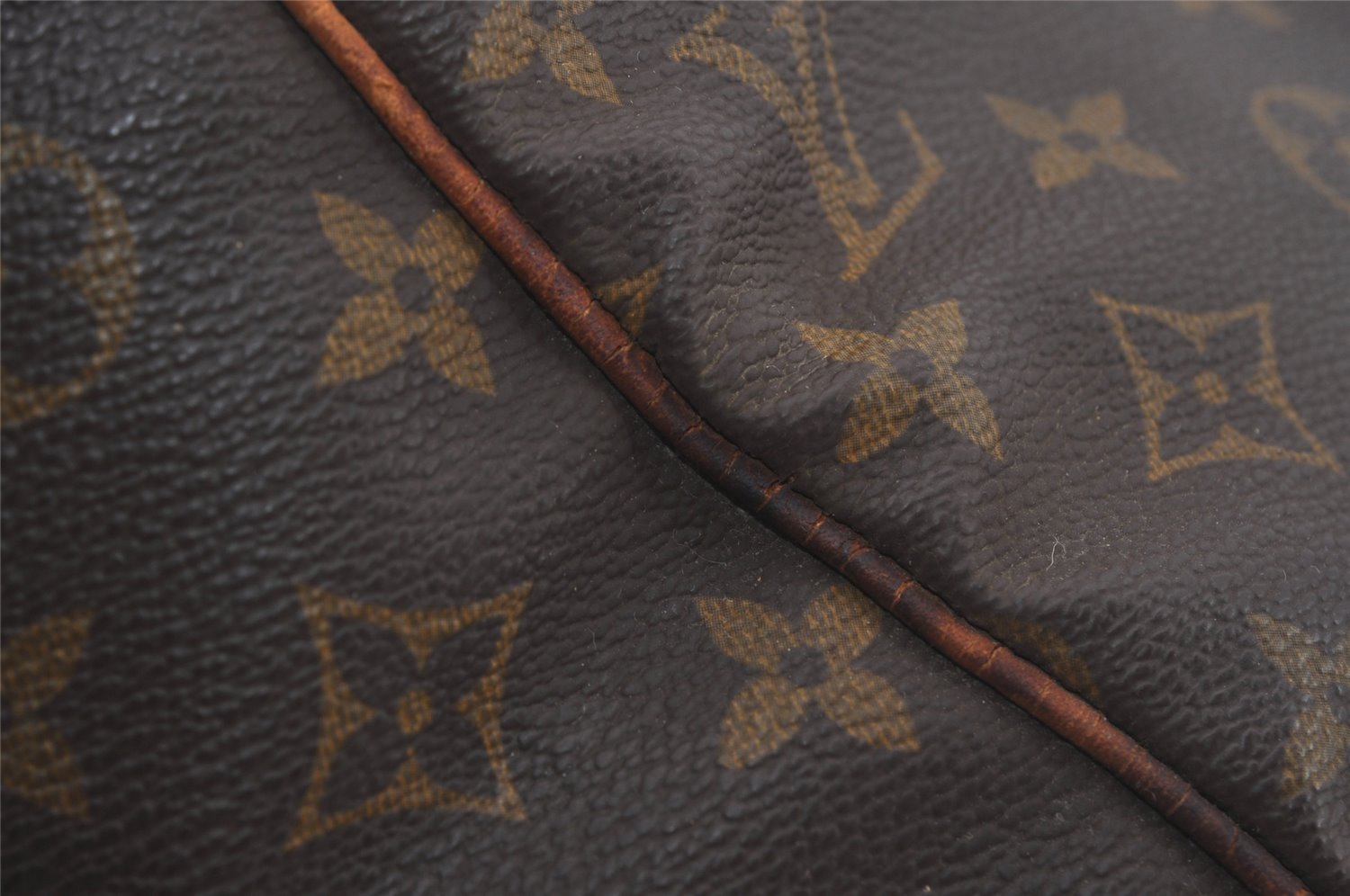 Authentic Louis Vuitton Monogram Sac Souple 45 Hand Boston Bag M41624 LV 4355I