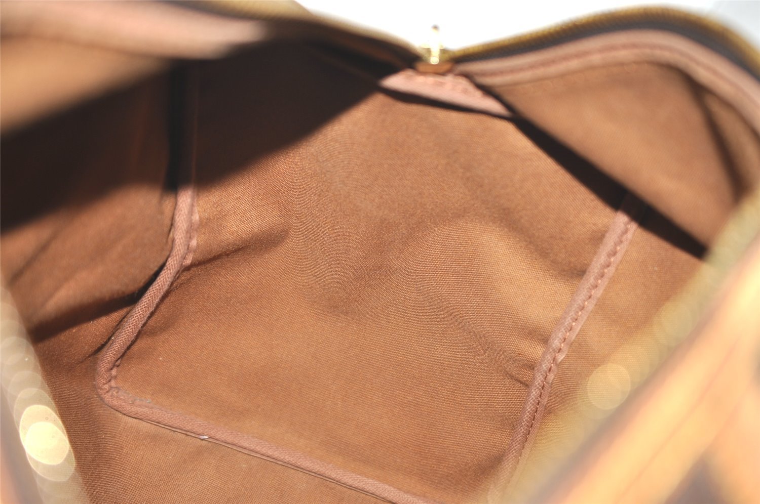 Authentic Louis Vuitton Monogram Sac Souple 45 Hand Boston Bag M41624 LV 4355I